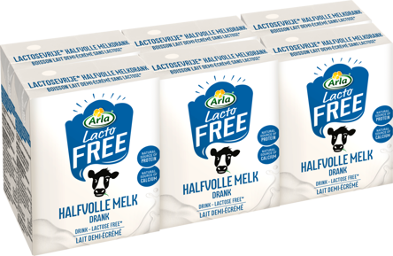 Lactosevrije halfvolle melkdrank 200ml