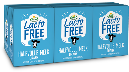 Arla lactofree® Boisson lait demi-écrémé sans lactose, UHT 200 ml